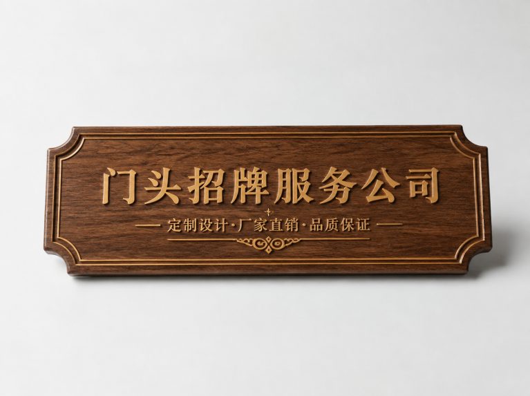 营山县全屋定制展厅标识导视系统
